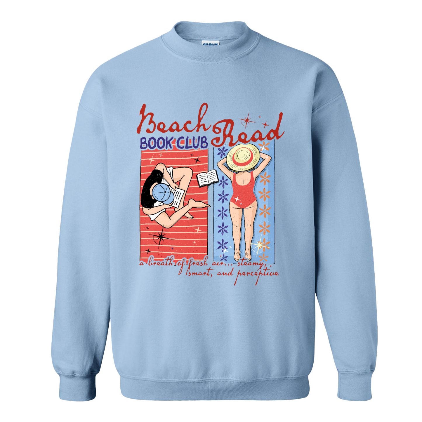 Book Lover Sweatshirt, Beach Read Book Club Emily Henry Sweatshirt, Sunshine Falls Sweatshirt