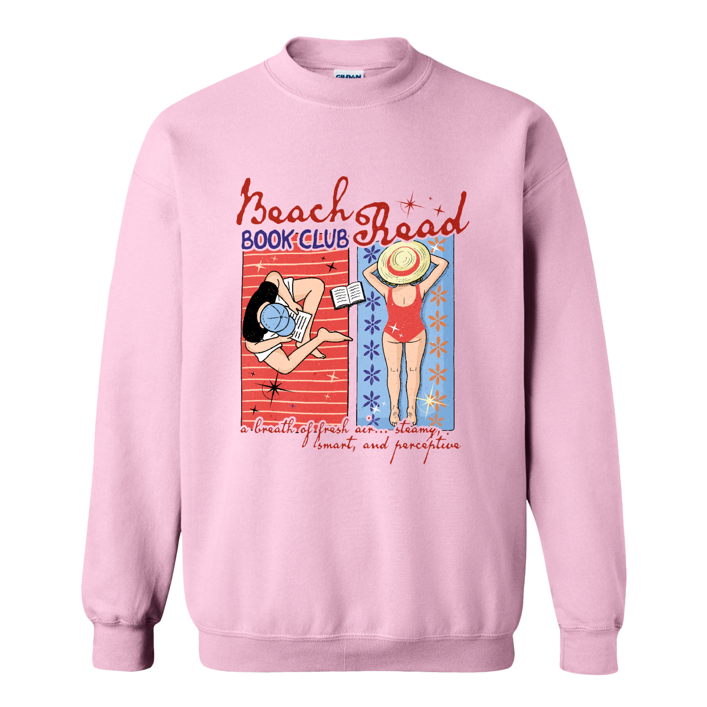 Book Lover Sweatshirt, Beach Read Book Club Emily Henry Sweatshirt, Sunshine Falls Sweatshirt