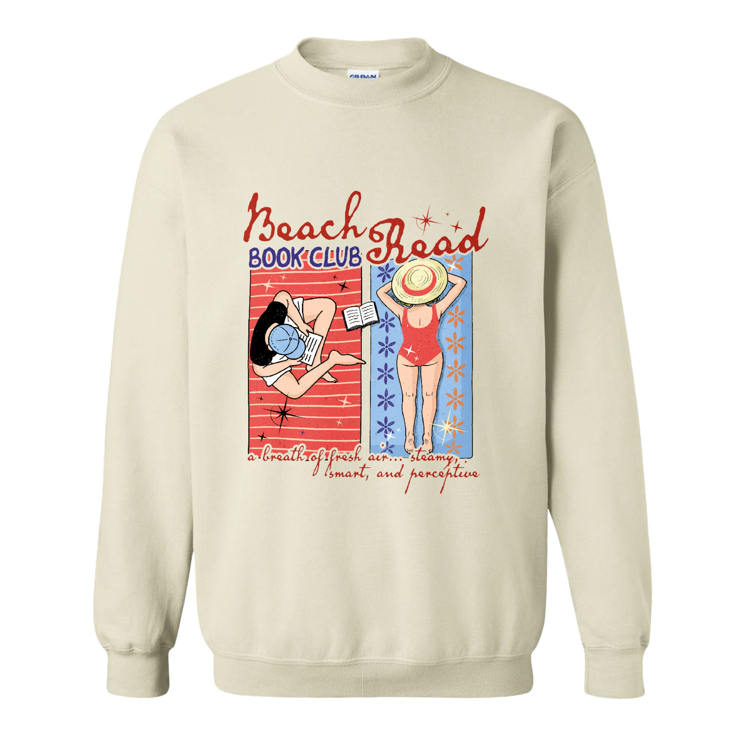 Book Lover Sweatshirt, Beach Read Book Club Emily Henry Sweatshirt, Sunshine Falls Sweatshirt