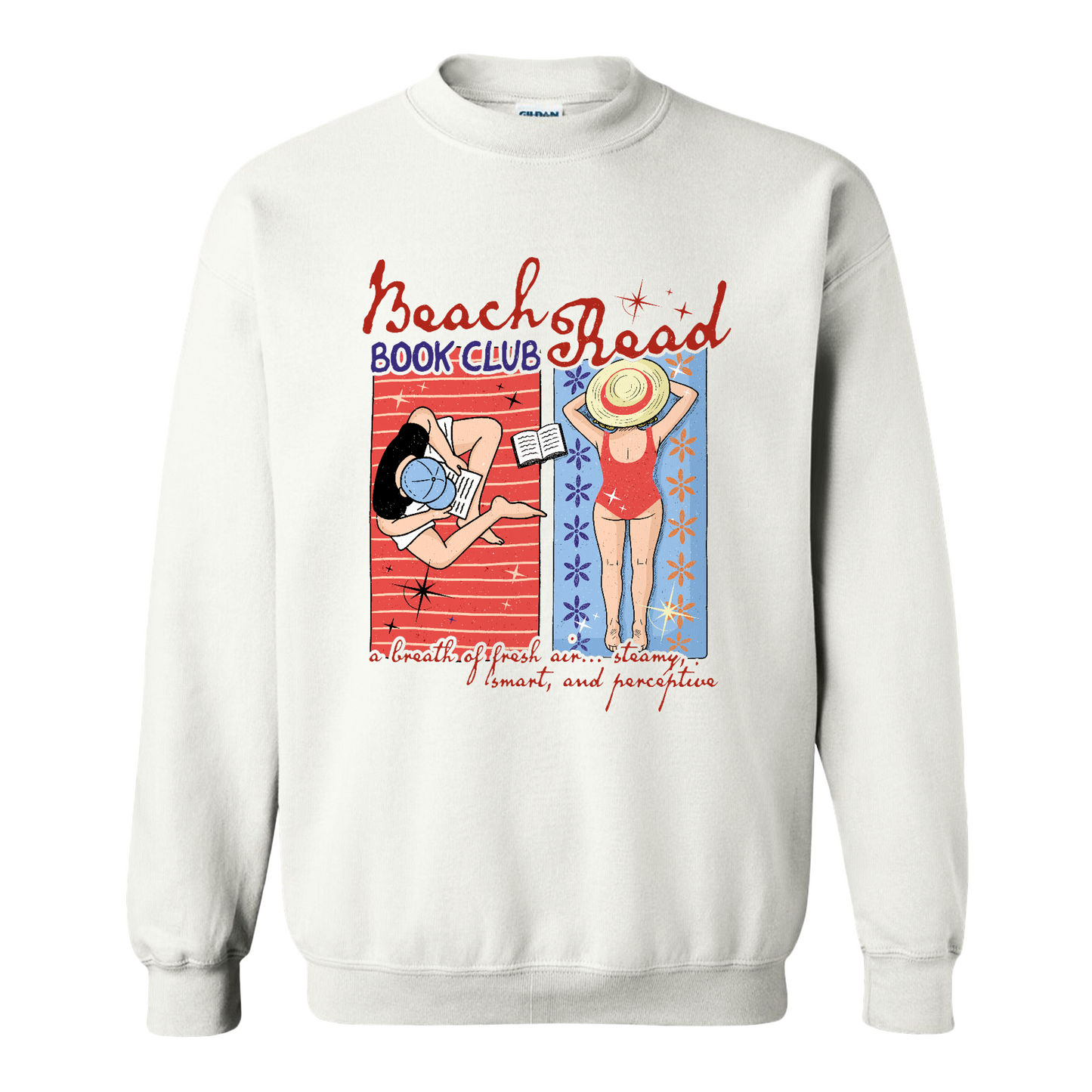 Book Lover Sweatshirt, Beach Read Book Club Emily Henry Sweatshirt, Sunshine Falls Sweatshirt