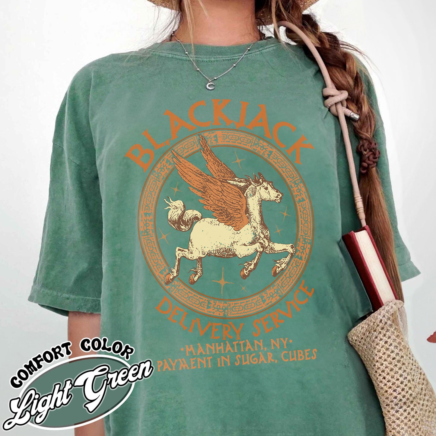 Book Lover Comfort Color Shirt, Camp Half Blood Chronicles Pegasus Shirt, Heroes of Olympus Shirt