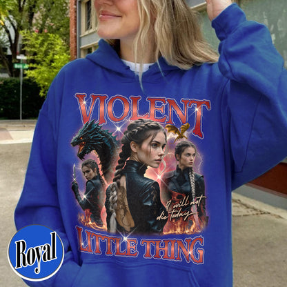 Book Lover Hoodie,Violent Little Thing Hoodie,Fourth Wing Hoodie, Dragon Rider Hoodie