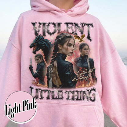 Book Lover Hoodie,Violent Little Thing Hoodie,Fourth Wing Hoodie, Dragon Rider Hoodie