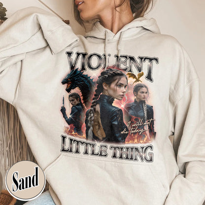 Book Lover Hoodie,Violent Little Thing Hoodie,Fourth Wing Hoodie, Dragon Rider Hoodie