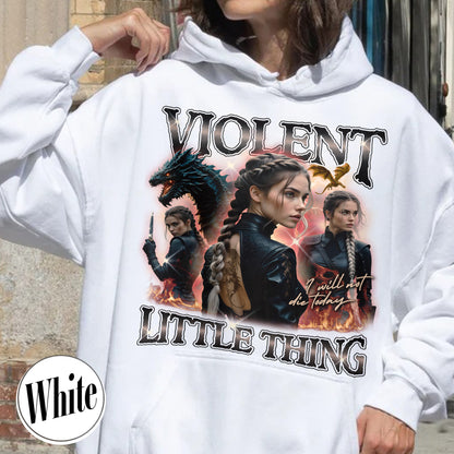 Book Lover Hoodie,Violent Little Thing Hoodie,Fourth Wing Hoodie, Dragon Rider Hoodie