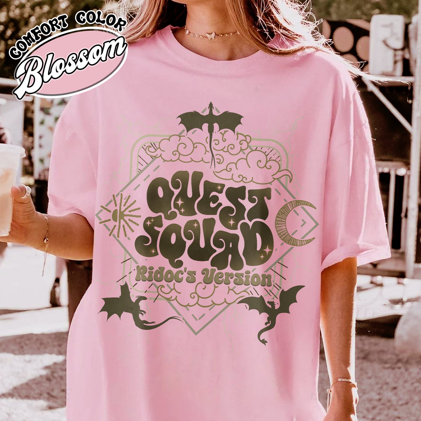 Bookish Comfort Color Shirt, Onyx Storm Quest Squad Ridoc’s Version Shirt, Fourth Wing Basgiath War College Shirt