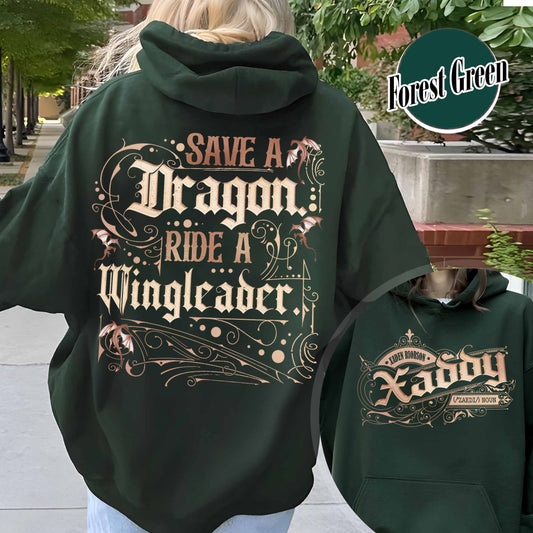 Bookish Hoodie, Xaddy Riorson Hoodie, Onyx Storm Fourth Wing Merch, Romantasy Book Lover