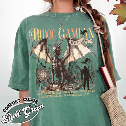 Bookish Comfort Color Shirt, Xaddy Riorson Shirt, Onyx Storm Fourth Wing Merch, Romantasy Book Lover