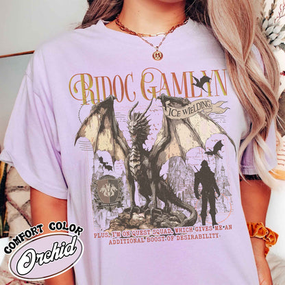 Bookish Comfort Color Shirt, Xaddy Riorson Shirt, Onyx Storm Fourth Wing Merch, Romantasy Book Lover