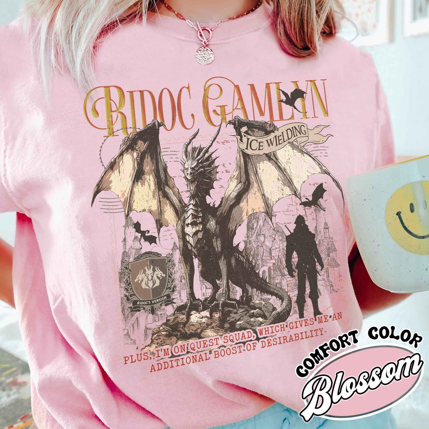 Bookish Comfort Color Shirt, Xaddy Riorson Shirt, Onyx Storm Fourth Wing Merch, Romantasy Book Lover