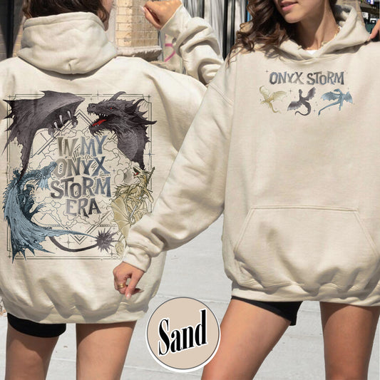 Bookish Hoodie, in My Onyx Storm Era Hoodie, Basgiath War College Hoodie, Fourth Wing Hoodie