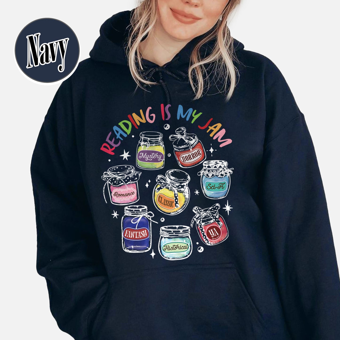 Bookish Hoodie, Bookworm Hoodie Gift For Book Lover Hoodie Silly Goose Book Club Hoodie One More Chapter Tee Reading Hoodie