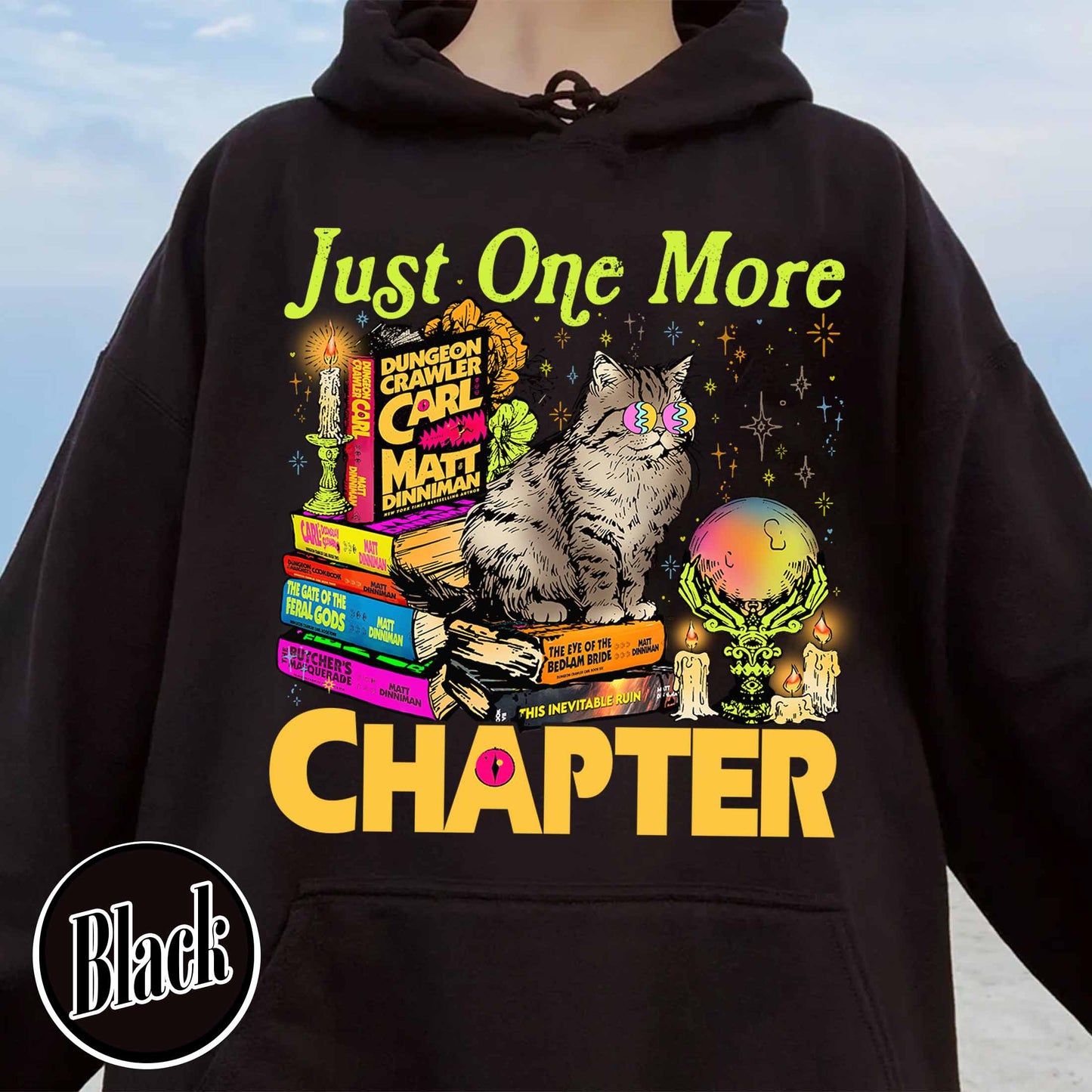 Bookish Hoodie,Just One More Chapter Hoodie, Book Lover Gift, Reading Hoodie