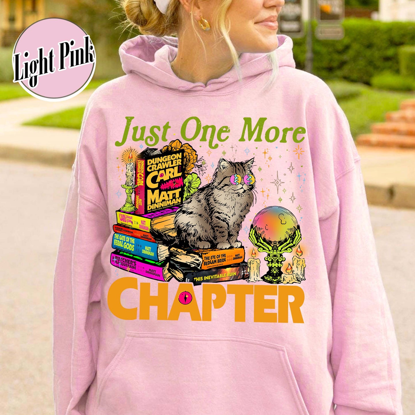 Bookish Hoodie,Just One More Chapter Hoodie, Book Lover Gift, Reading Hoodie