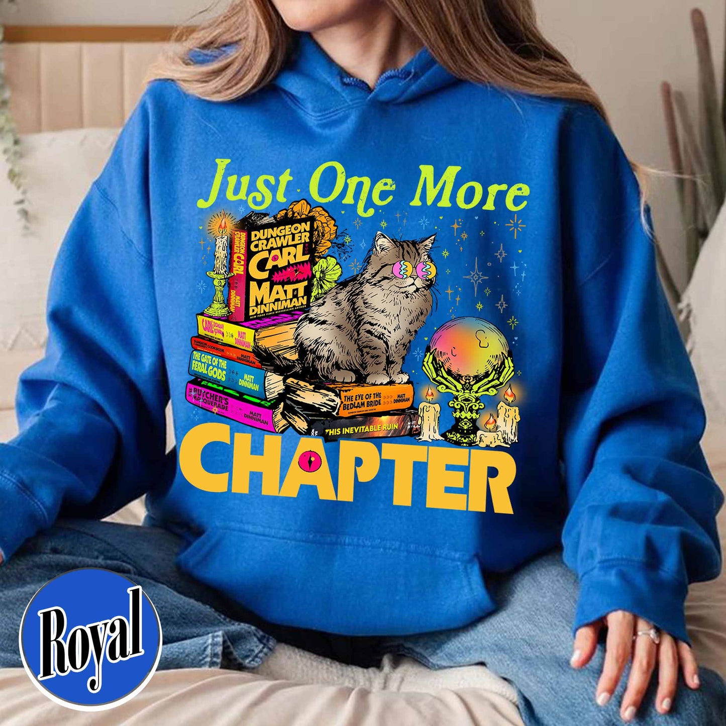 Bookish Hoodie,Just One More Chapter Hoodie, Book Lover Gift, Reading Hoodie