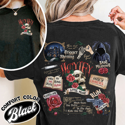 Bookish Comfort Colors Shirt,Run Little Mouse Shirt, Haunting Adeline Shirt, Cat and Mouse Shirt