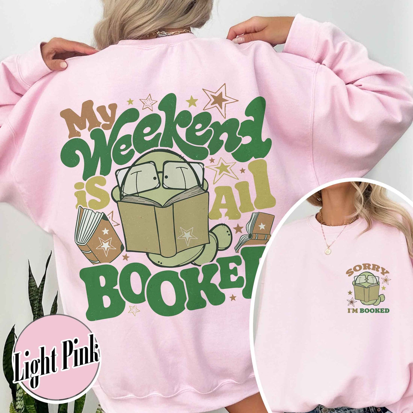 Bookish Sweatshirt, Sorry i'm booked Bookworm Sweatshirt,Gift for Book Lover,Gift for Readers