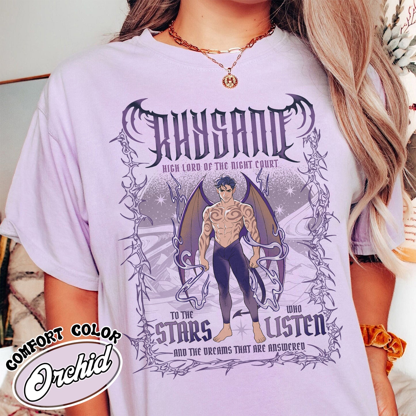 Bookish Comfort Colors Shirt,The Bat Boys Rhysand Shirt, Rhysand Acotar TShirt, Rhysand Shirt