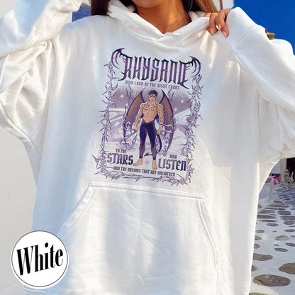Bookish Hoodie,The Bat Boys Rhysand Hoodie, Rhysand Acotar Hoodie, Rhysand Hoodie
