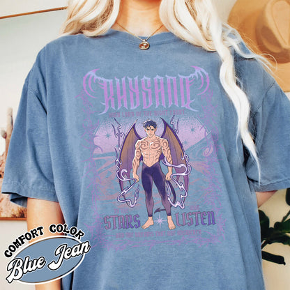 Bookish Comfort Colors Shirt,The Bat Boys Rhysand Shirt, Rhysand Acotar TShirt, Rhysand Shirt