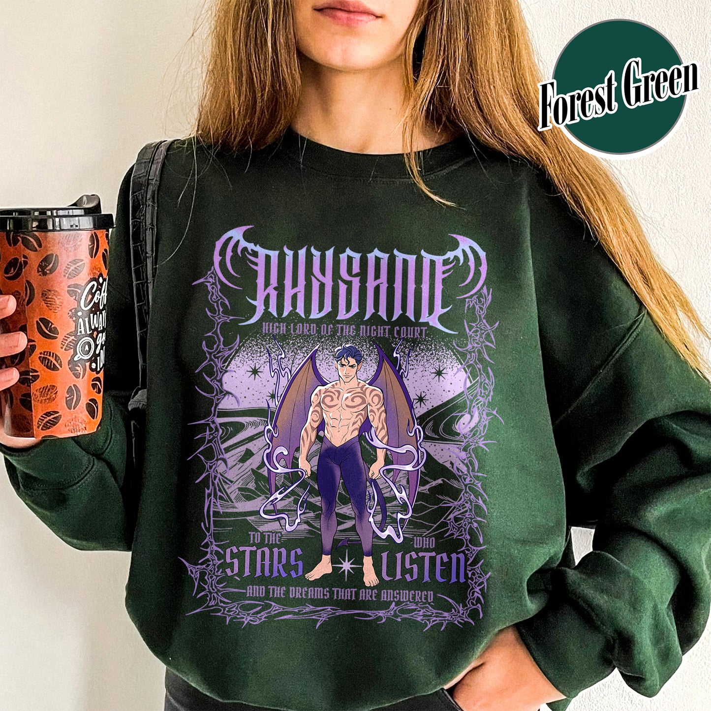 Bookish Sweatshirt,The Bat Boys Rhysand Sweatshirt, Rhysand Acotar Sweatshirt, Rhysand Sweatshirt