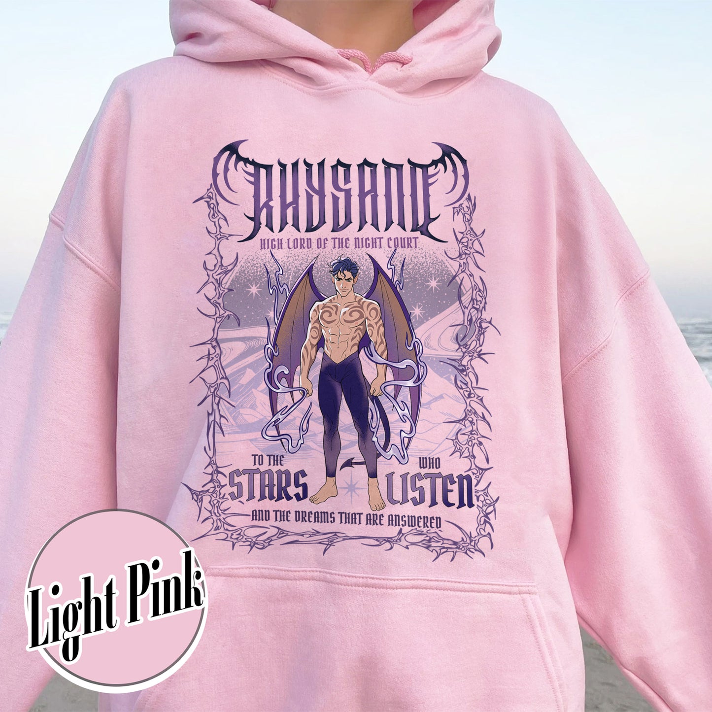 Bookish Hoodie,The Bat Boys Rhysand Hoodie, Rhysand Acotar Hoodie, Rhysand Hoodie
