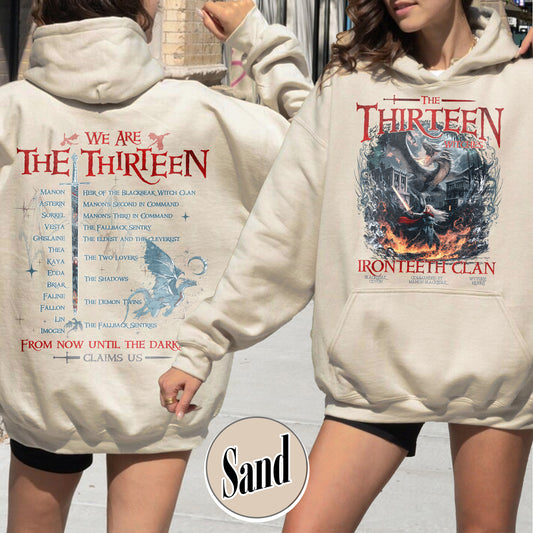 Bookish Hoodie,The Thirteen Hoodie,Throne Of Glass Hoodie,Manon Blackbeak Iron Hoodie,SJM Hoodie