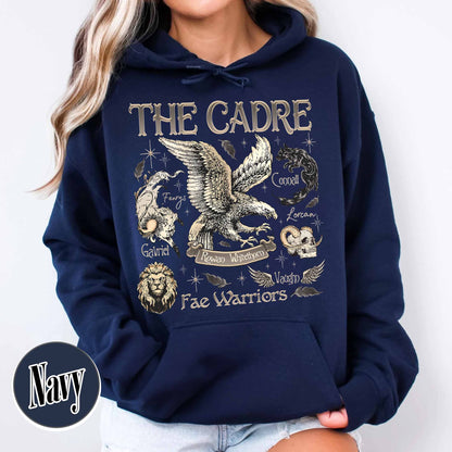 Bookish Hoodie, Cadre of Fae Warriors Throne of Glass Hoodie, Rowan Whitethorn Hoodie