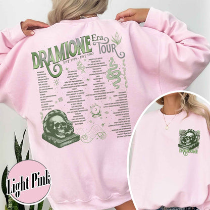 Bookish Fan Fic Sweatshirt,Dramione Tour Sweatshirt,Magic Wizard School,HP Sweatshirt,Wizard School Snake House