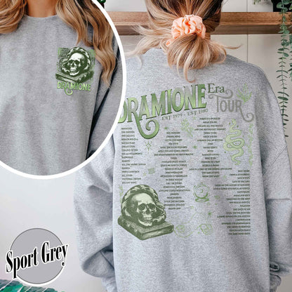 Bookish Fan Fic Sweatshirt,Dramione Tour Sweatshirt,Magic Wizard School,HP Sweatshirt,Wizard School Snake House