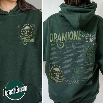 Bookish Fan Fic Hoodie,Dramione Tour Hoodie,Magic Wizard School,HP Hoodie,Wizard School Snake House