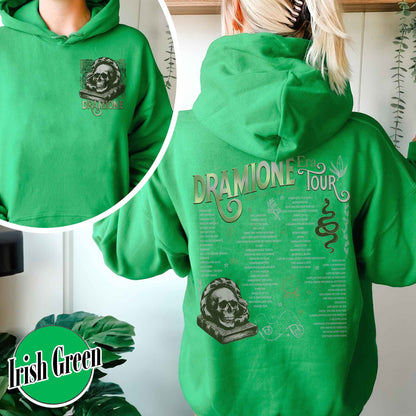 Bookish Fan Fic Hoodie,Dramione Tour Hoodie,Magic Wizard School,HP Hoodie,Wizard School Snake House