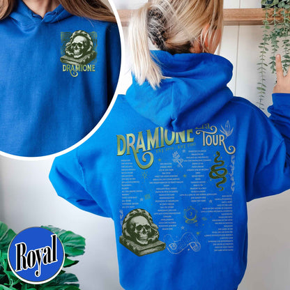 Bookish Fan Fic Hoodie,Dramione Tour Hoodie,Magic Wizard School,HP Hoodie,Wizard School Snake House
