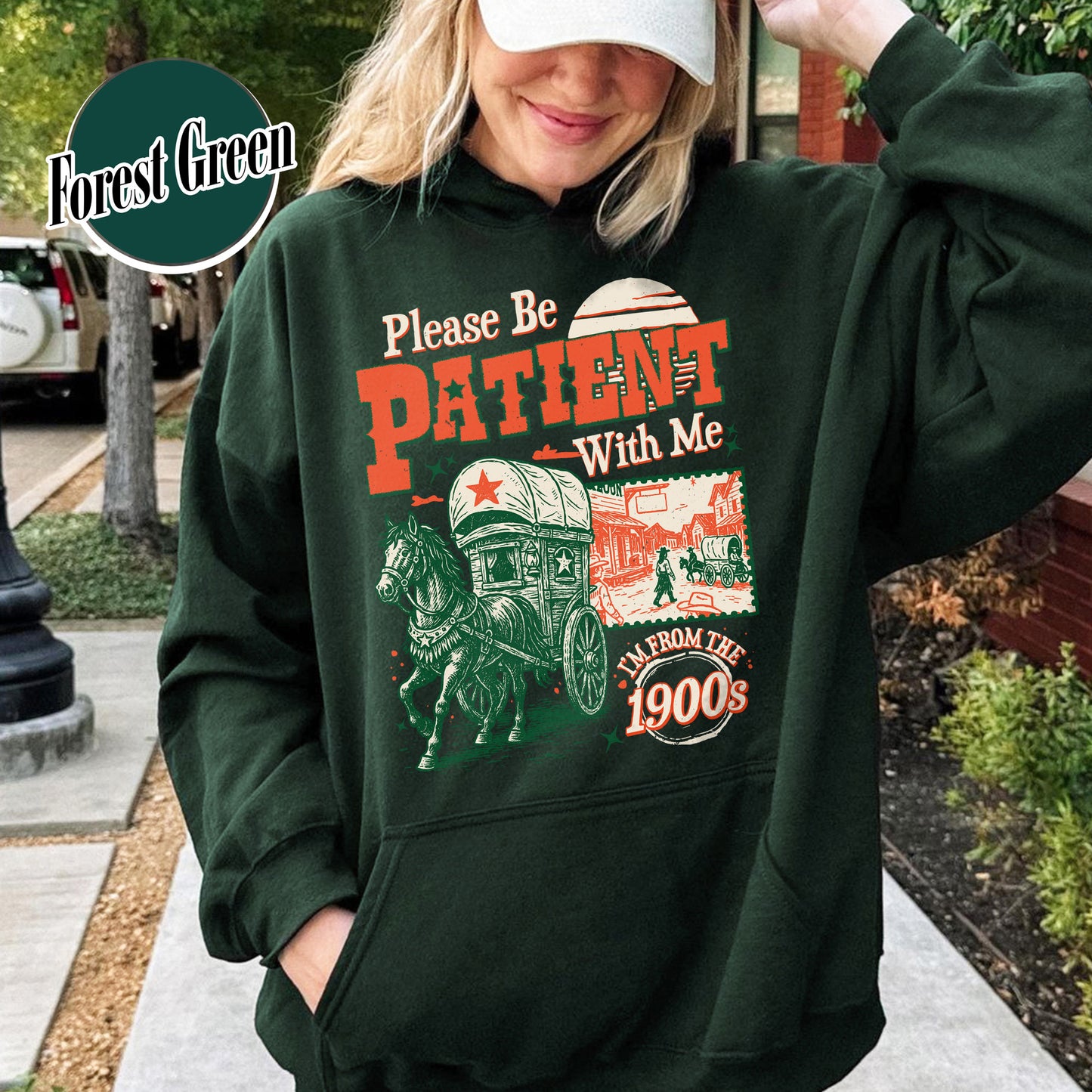 Born in 1900s Hoodie,Please Be Patient with Me I'm from the 1900s Hoodie, Funny Graphic Hoodie