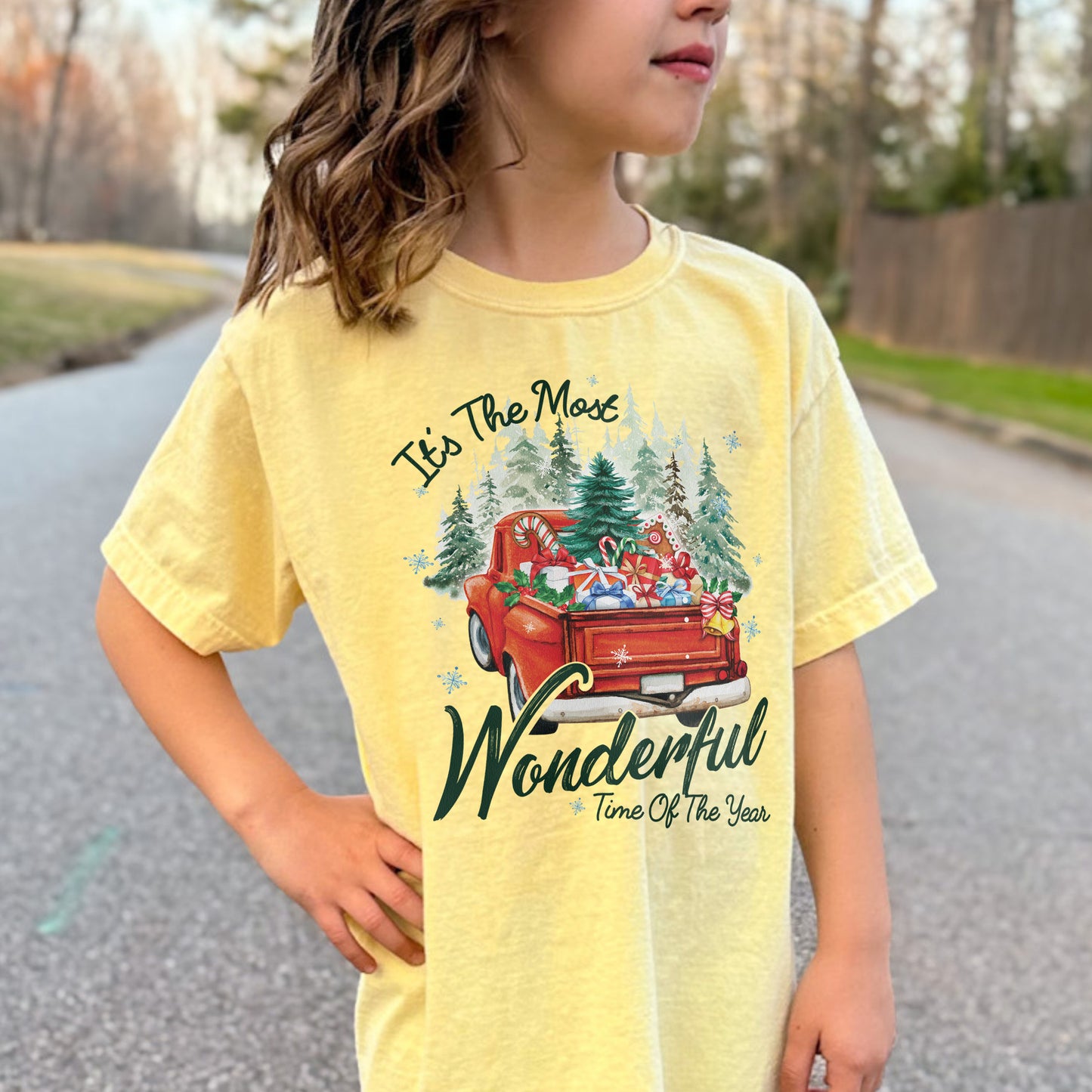 It’s The Most Wonderful Time Of The Year Chrismast Holiday Youth Tshirt