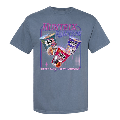 Kpdh Ramyeon Comfort Colors Shirt, Demon Hunter Movie Inspired Noodle T Shirt, Cool Korea Inspired Apparel, Gift for Her, Saja Girls Fan