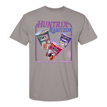 Kpdh Ramyeon Comfort Colors Shirt, Demon Hunter Movie Inspired Noodle T Shirt, Cool Korea Inspired Apparel, Gift for Her, Saja Girls Fan