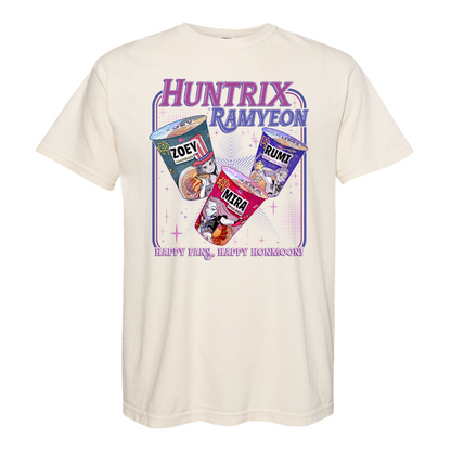 Kpdh Ramyeon Comfort Colors Shirt, Demon Hunter Movie Inspired Noodle T Shirt, Cool Korea Inspired Apparel, Gift for Her, Saja Girls Fan