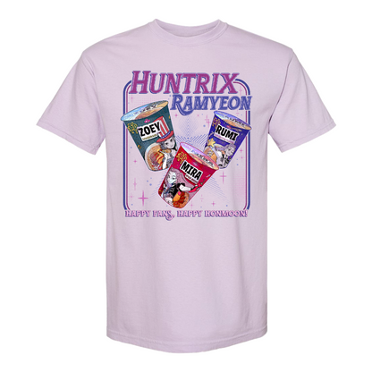 Kpdh Ramyeon Comfort Colors Shirt, Demon Hunter Movie Inspired Noodle T Shirt, Cool Korea Inspired Apparel, Gift for Her, Saja Girls Fan