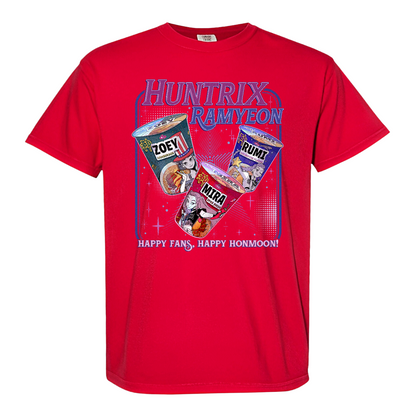 Kpdh Ramyeon Comfort Colors Shirt, Demon Hunter Movie Inspired Noodle T Shirt, Cool Korea Inspired Apparel, Gift for Her, Saja Girls Fan