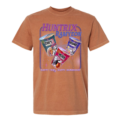 Kpdh Ramyeon Comfort Colors Shirt, Demon Hunter Movie Inspired Noodle T Shirt, Cool Korea Inspired Apparel, Gift for Her, Saja Girls Fan