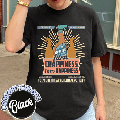 Opalite Spray Ad, Don't Sweat It, Magical Results, TS Showgirl Tshirt