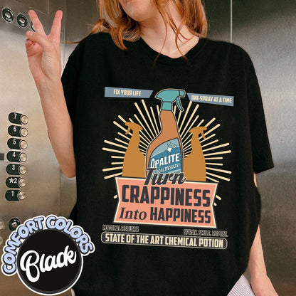 Opalite Spray Ad, Don't Sweat It, Magical Results, TS Showgirl Tshirt