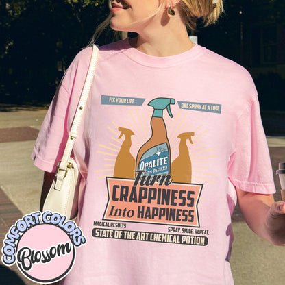 Opalite Spray Ad, Don't Sweat It, Magical Results, TS Showgirl Tshirt