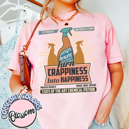 Opalite Spray Ad, Don't Sweat It, Magical Results, TS Showgirl Tshirt