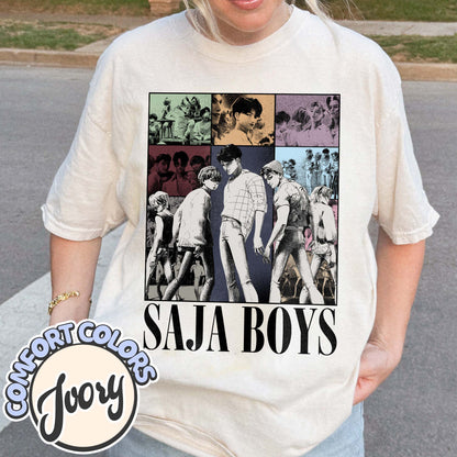 Saja Boys Kpop Demon Hunters Comfort Colors T Shirt, Saja Boys Huntrix, Mira Pullover for Zoey, Demon Hunter Merch, Jinu Tee, Rumi Fan Gift