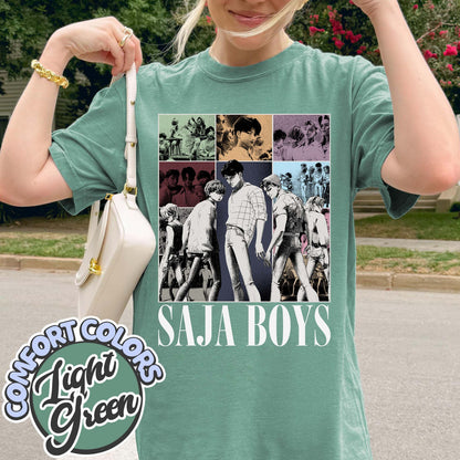 Saja Boys Kpop Demon Hunters Comfort Colors T Shirt, Saja Boys Huntrix, Mira Pullover for Zoey, Demon Hunter Merch, Jinu Tee, Rumi Fan Gift