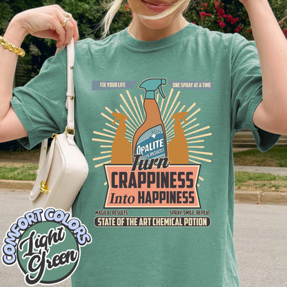 Opalite Spray Ad, Don't Sweat It, Magical Results, TS Showgirl Tshirt