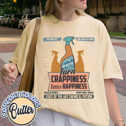 Opalite Spray Ad, Don't Sweat It, Magical Results, TS Showgirl Tshirt