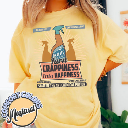 Opalite Spray Ad, Don't Sweat It, Magical Results, TS Showgirl Tshirt